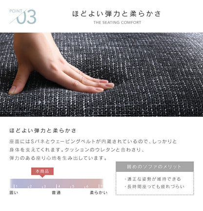 【新商品】ソファー 2.5人掛け 北欧／1811_33 herttoniemi_2P 送料無料