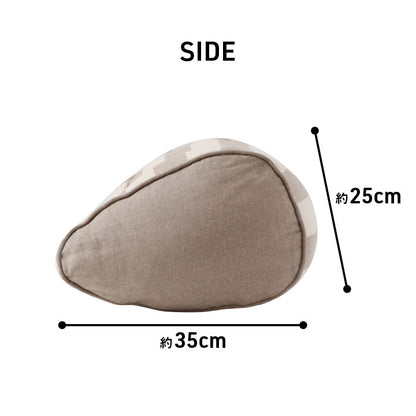 クッション 寄りかかり 日本製 オーガニックコットン 綿100% ボーダー 洗える 背もたれ 約55×35×25cm 送料無料 - 【公式】allecore(アレコレ) 家具インテリア・生活雑貨のオンライン通販