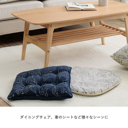 クッション バテイ 椅子 日本製 洗える 滑り止め ボタニカル 約43×41cm 送料無料 - 【公式】allecore(アレコレ) 家具インテリア・生活雑貨のオンライン通販