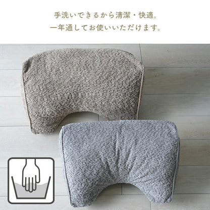 クッション 寄りかかる 背当て くつろぐ シンプル 国産 日本製 約55×35×25cm 送料無料