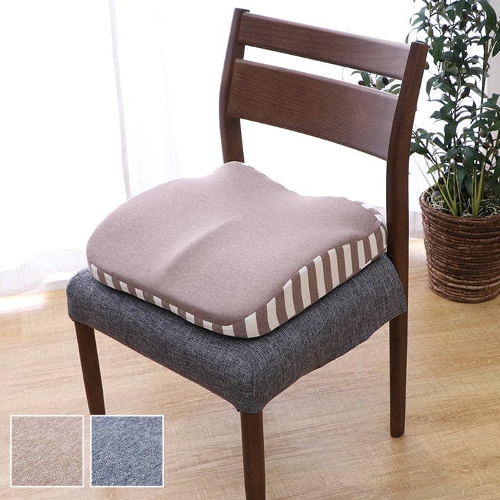 【新商品】クッション シート 背もたれ 在宅 テレワーク オフィス チェア 椅子 イス セアテ 背当 シンプル 無地 ウレタン 2WAY 約39×40cm 送料無料