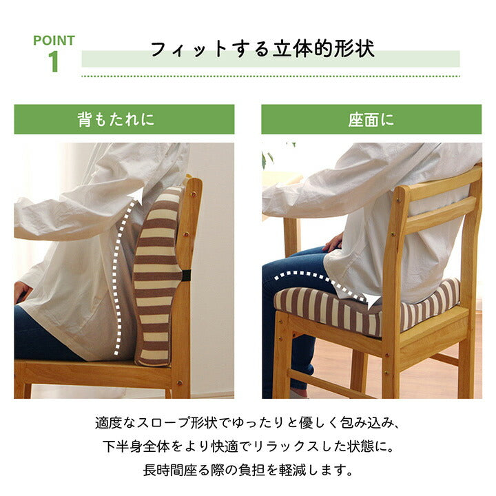 【新商品】クッション シート 背もたれ 在宅 テレワーク オフィス チェア 椅子 イス セアテ 背当 シンプル 無地 ウレタン 2WAY 約39×40cm 送料無料