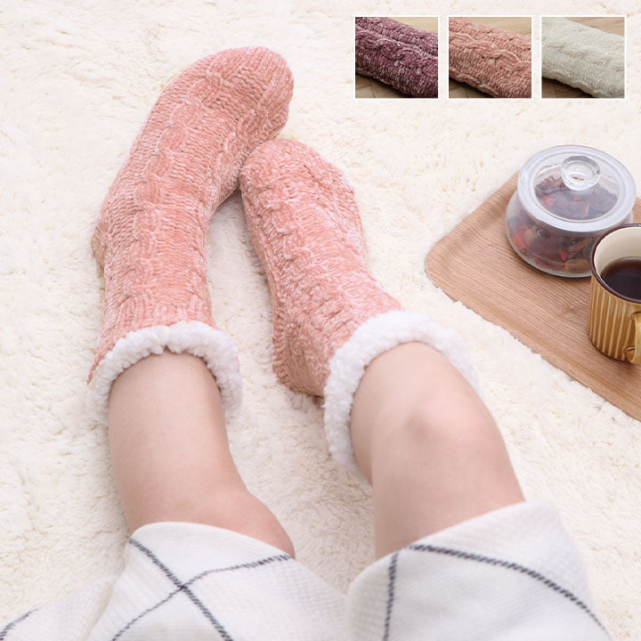 ソックス ルームソックス レディース 洗える 室内 もこもこ あったか 秋冬 冷え性 おしゃれ かわいい ギフト プレゼント 送料無料