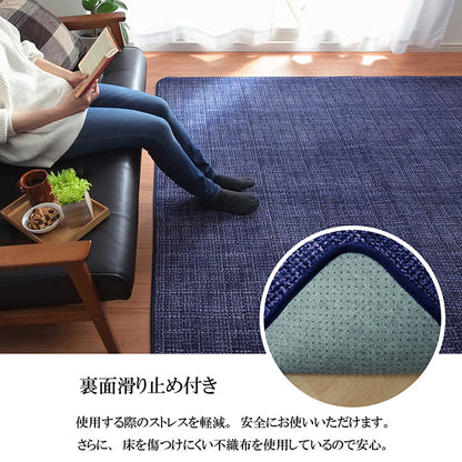 ラグ カーペット マット 珊瑚マイヤ 洗える 滑りにくい 約200×300cm 送料無料