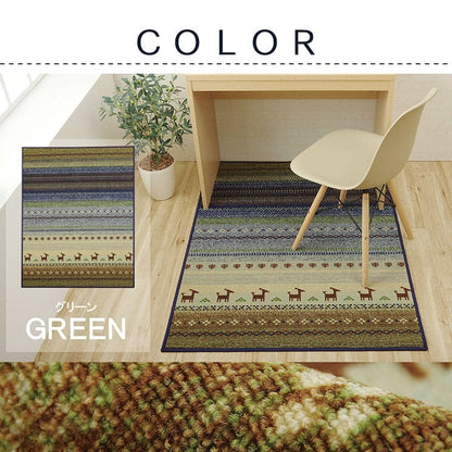 【新商品】デスクカーペット デスクマット 学習机 マット ラグ ルームマット 子供部屋 キズ防止 テレワーク 約100×130cm 送料無料