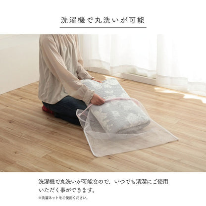 【新商品】マルチカバー おしゃれ 洗える 正方形 約190×190cm 綿 花 水洗いキルト リバーシブル ベッドスプレッド こたつカバー ソファカバー ホットカーペットカバー 送料無料