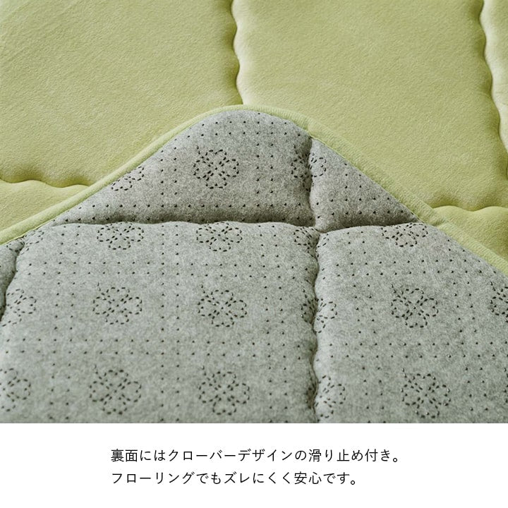 ラグ 滑りにくい 防音 ボリューム 厚い 洗える 手洗い 乾きやすい もっちり 無地 約185×240cm 約3畳 床暖房 ホットカーペット対応 こたつ敷布団 送料無料