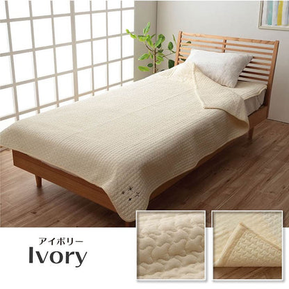 寝具 肌掛け布団 掛布団 綿 100％ イブル 洗える ギフト シングル 約140×190cm 送料無料