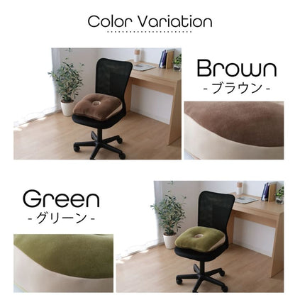 クッション 無地 もっちり 快適フィット 40×37cm 送料無料