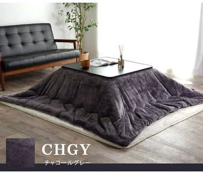 こたつ布団 正方形 撥水 静電気防止糸使用 掛け単品 約185×185cm （厚掛けタイプ） 送料無料