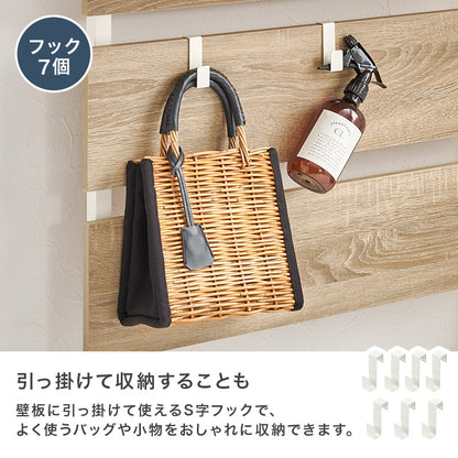 突っ張りウォールラック ラック 収納家具 本棚 突っ張り式ラック 場所 突っ張り パーテーション 間仕切り