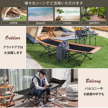 アウトドアベッド ガーデン商品 ハンギング ハンモック コンパクト 収納 組立 アウトドア ベッド 持ち運び