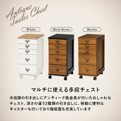 収納家具 ランドリー 多段チェスト キャスター 移動 引出し クリア ファイル おしゃれ 北欧 シンプル モダン