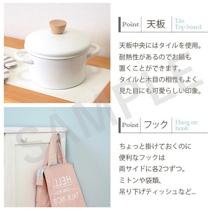 ダストボックス キッチン収納 ゴミ箱 収納 天然木パイン 天然 パイン 温もり ダスト ボックス