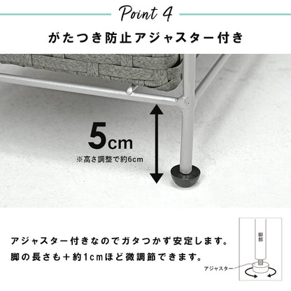 ランドリー 収納家具 チェスト 収納 通気 引出し 水回り おしゃれ 北欧 シンプル モダン コンパクト スリム