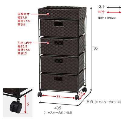 ランドリー 収納家具 チェスト 収納 通気 引出し 水回り おしゃれ 北欧 シンプル モダン コンパクト スリム