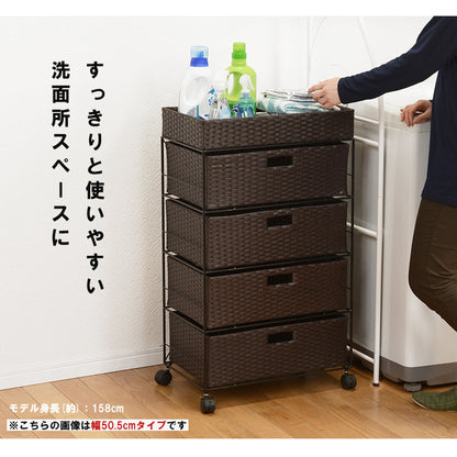 ランドリー 収納家具 チェスト 収納 通気 引出し 水回り おしゃれ 北欧 シンプル モダン コンパクト スリム