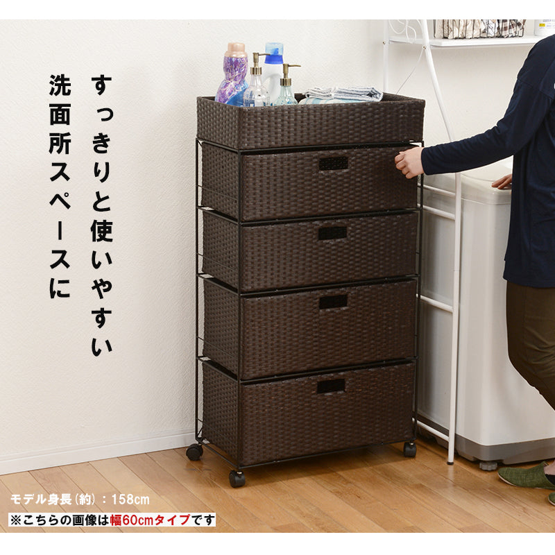 ランドリー 収納家具 チェスト 収納 通気 引出し 水回り おしゃれ 北欧 シンプル モダン コンパクト スリム
