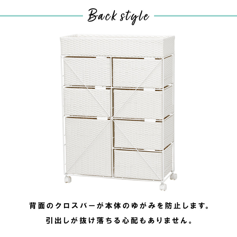 ランドリー 収納家具 チェスト 収納 通気 引出し 水回り おしゃれ 北欧 シンプル モダン コンパクト スリム