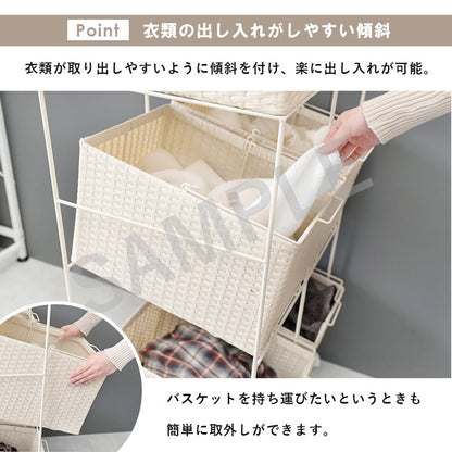 ランドリーラック 収納家具 チェスト 色柄物 ランドリーワゴン 洗濯 バスケット 斜め 衣類 構造 おしゃれ 北欧
