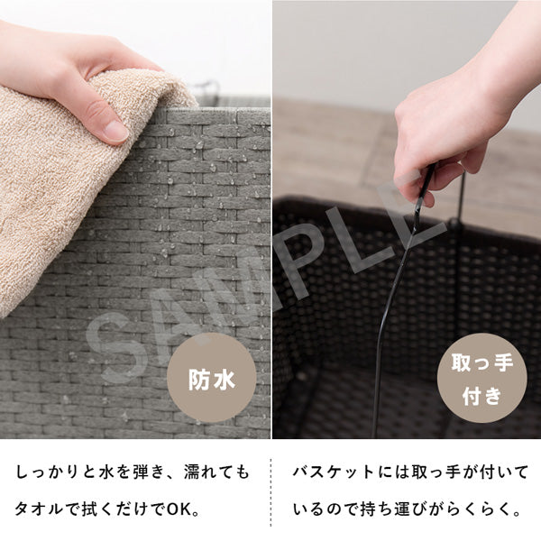 ランドリーラック 収納家具 チェスト 色柄物 ランドリーワゴン 洗濯 バスケット 便利 おしゃれ 北欧 シンプル