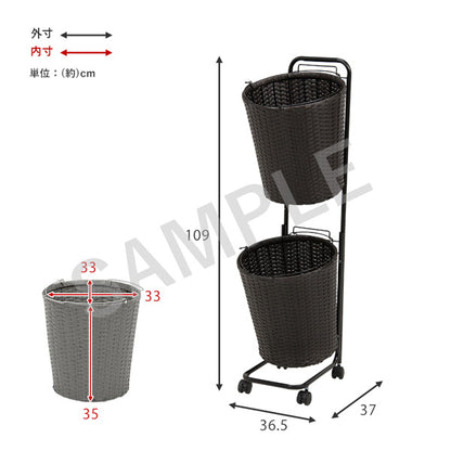 ランドリーラック 収納家具 チェスト 色柄物 ランドリーワゴン 洗濯 バスケット 便利 おしゃれ 北欧 シンプル
