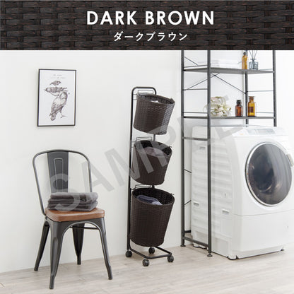 ランドリーラック 収納家具 チェスト 色柄物 ランドリーワゴン 洗濯 バスケット 便利 おしゃれ 北欧 シンプル
