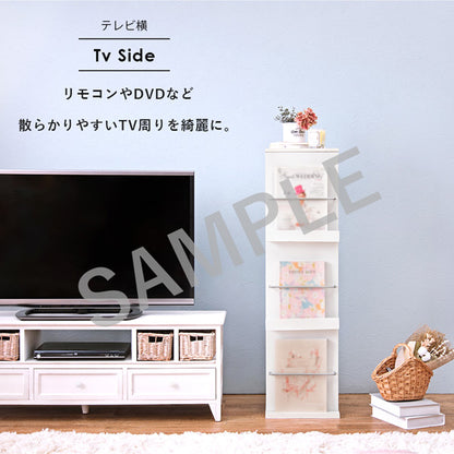 ブックスタンド 収納家具 ラック 本棚 おしゃれ 北欧 シンプル モダン オープン コンパクト スリム 大容量