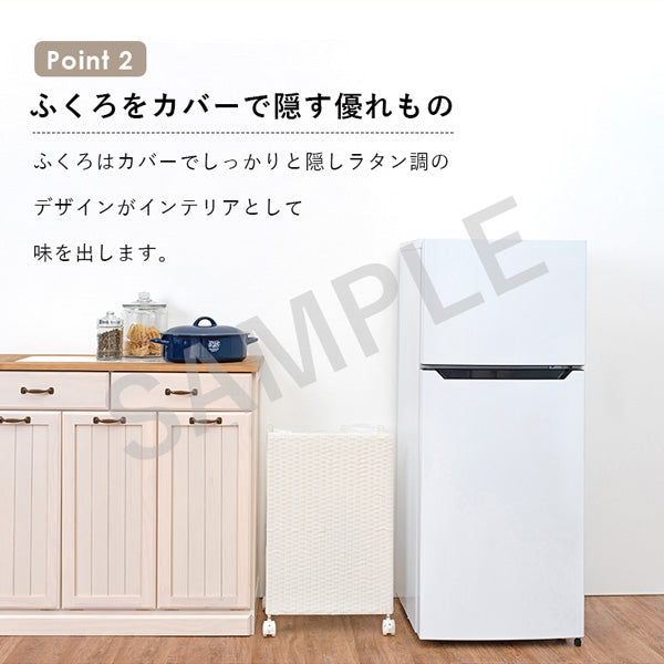 分別ごみ箱ラック キッチン収納 ダストボックス ビニール袋 ダストワゴン ビニール 分別 ダスト ワゴン 樹脂