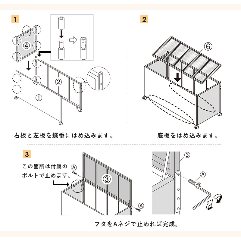 収納庫 収納家具 チェスト ランドリー 収納 樹脂 手入れ ベランダ おしゃれ 北欧 シンプル モダン コンパクト