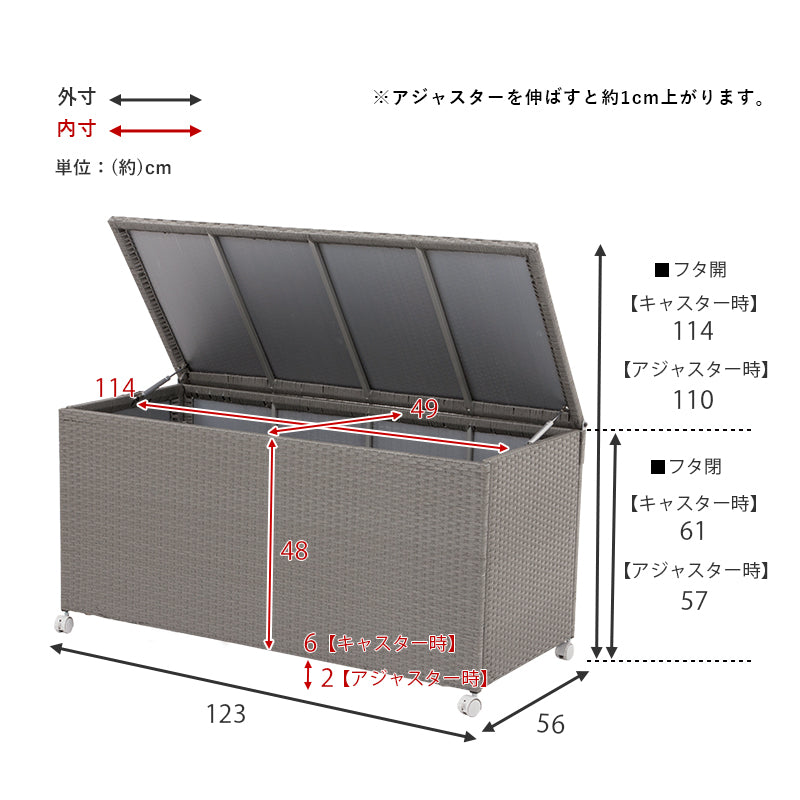 収納庫 収納家具 チェスト ランドリー 収納 樹脂 手入れ ベランダ おしゃれ 北欧 シンプル モダン コンパクト