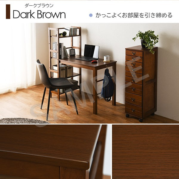 棚付デスク デスクテーブル 天然木 可動棚 使用 ラック 書類 おしゃれ 北欧 シンプル モダン コンパクト 木製