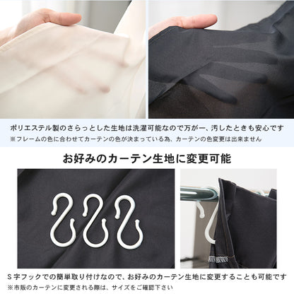 伸縮クローゼット 収納家具 ハンガーラック クローゼットハンガー スペース 伸縮 クローゼット ハンガー 上棚