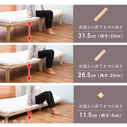 シングルベッド ベッド シングル ロングサイズ シングルすのこベッド 敷布 ロング すのこ セミダブル ダブル