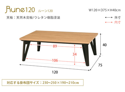 リビングコタツ 150 こたつ 長方形 寄木細工 三角脚 寄木 細工 天板 三角 おしゃれ 北欧 リビング コンパクト