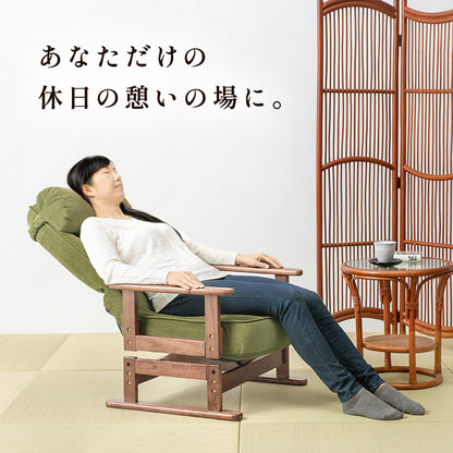 回転座椅子 椅子 チェア 座椅子 回転 リクライニング 座面 腰部 クッション 反発ウレタン 機能タイプ 反発