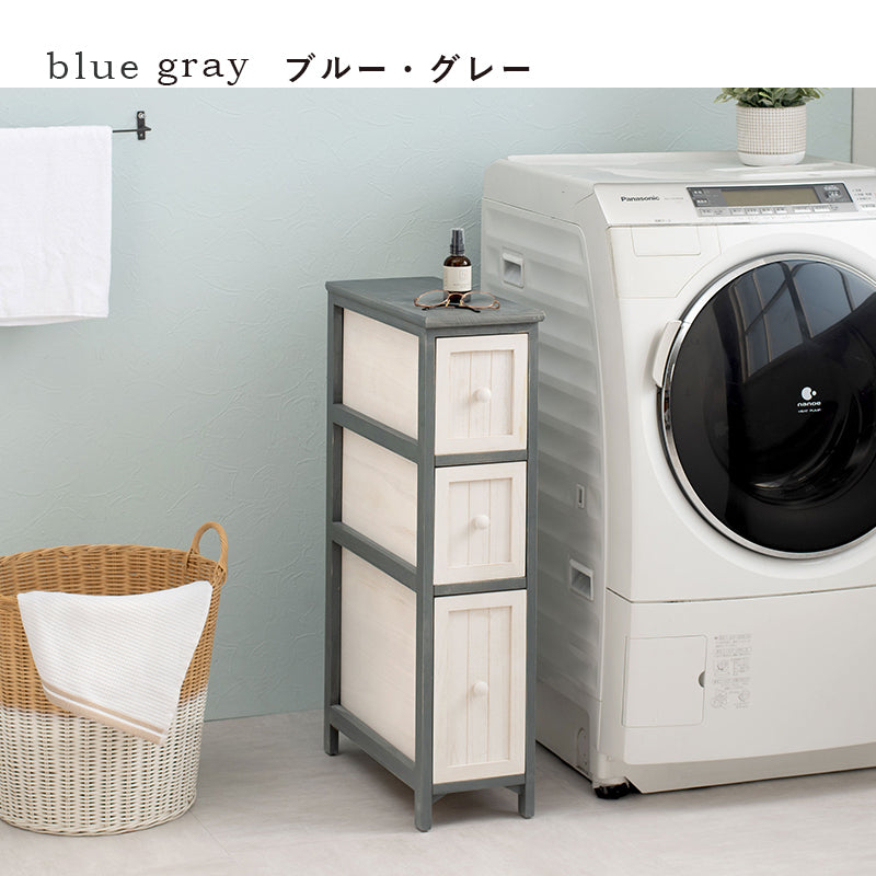 チェスト 収納家具 ランドリー 長年愛用 アンティーク加工 可愛らしい シャビ おしゃれ 北欧 シンプル モダン