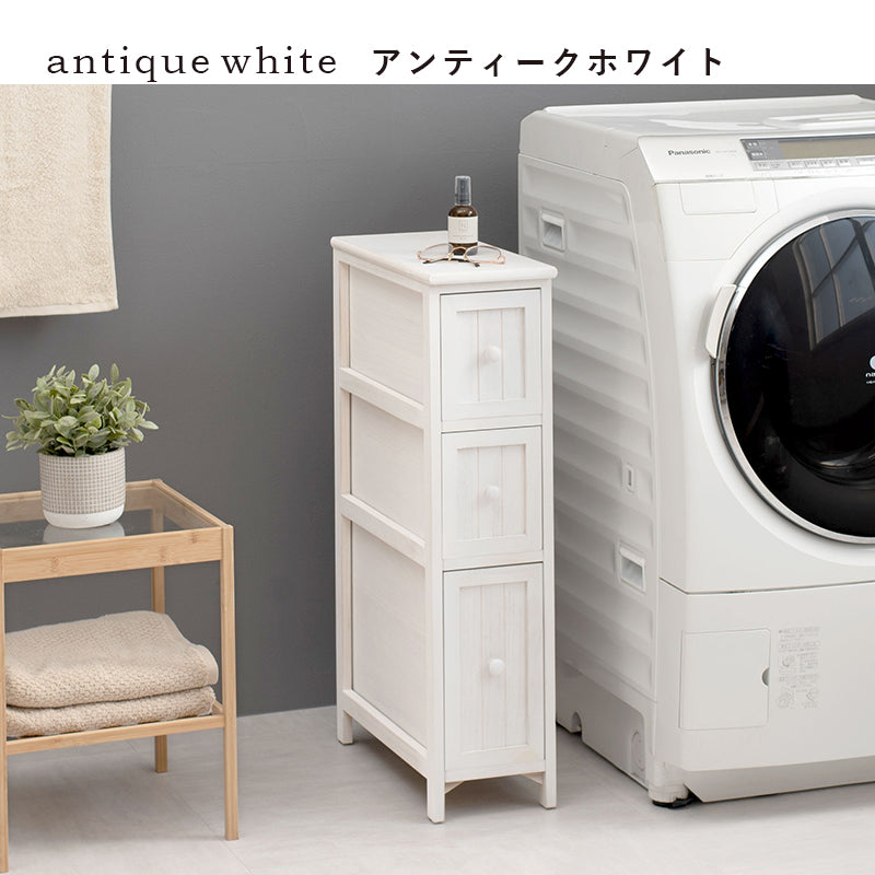 チェスト 収納家具 ランドリー 長年愛用 アンティーク加工 可愛らしい シャビ おしゃれ 北欧 シンプル モダン