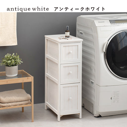 チェスト 収納家具 ランドリー 長年愛用 アンティーク加工 可愛らしい シャビ おしゃれ 北欧 シンプル モダン