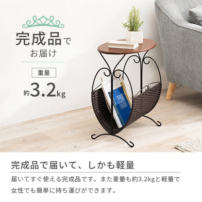 マガジンラック ラック 収納家具 本棚 雑誌 サイドテーブル サイド テーブル 使用 マガジン おしゃれ 北欧