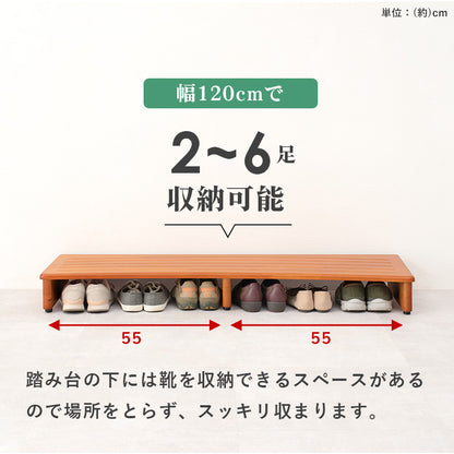 玄関踏み台 玄関 収納家具 押入れ収納 脱ぎ履き 踏み台 高齢 段差 苦手 ツキ アジャスター おしゃれ 北欧