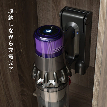 掃除機収納庫 収納家具 ラック 本棚 収納 掃除 掃除機収納 収納時 背面 コード 充電 おしゃれ 北欧 シンプル