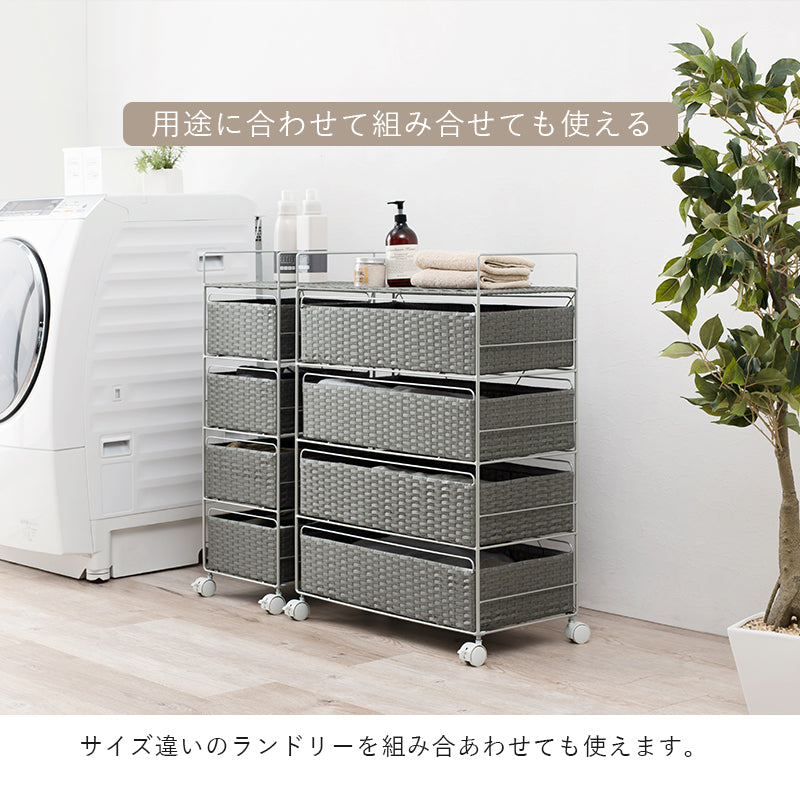 収納家具 取っ手 引出し 洗濯 片付け 効率 ランドリー収納 樹脂 手入れ おしゃれ 北欧 シンプル モダン
