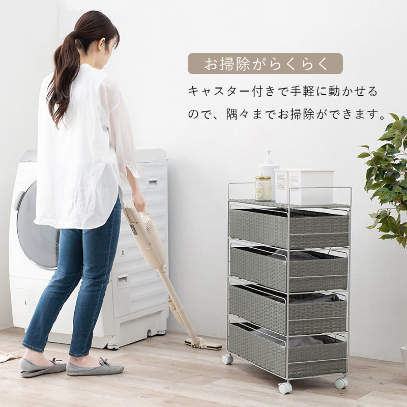 収納家具 取っ手 引出し 洗濯 片付け 効率 ランドリー収納 樹脂 手入れ おしゃれ 北欧 シンプル モダン