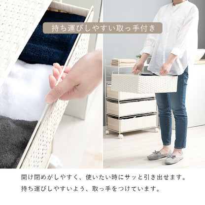 収納家具 取っ手 引出し 洗濯 片付け 効率 ランドリー収納 樹脂 手入れ おしゃれ 北欧 シンプル モダン