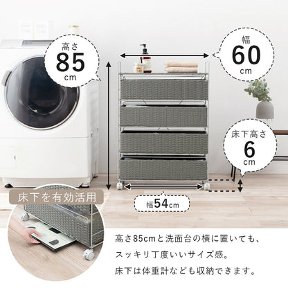 収納家具 取っ手 引出し 洗濯 片付け 効率 ランドリー収納 樹脂 手入れ おしゃれ 北欧 シンプル モダン