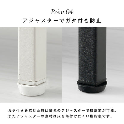 オープンラック ラック 収納家具 本棚 オープン モノトーン 気品 大理 高級感 ツヤ 高級 おしゃれ 北欧