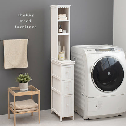 チェスト 収納家具 ランドリー 長年愛用 アンティーク加工 可愛らしい シャビ おしゃれ 北欧 シンプル モダン