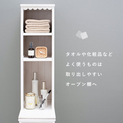 チェスト 収納家具 ランドリー 長年愛用 アンティーク加工 可愛らしい シャビ おしゃれ 北欧 シンプル モダン