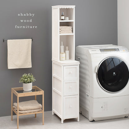 チェスト 収納家具 ランドリー 長年愛用 アンティーク加工 可愛らしい シャビ おしゃれ 北欧 シンプル モダン